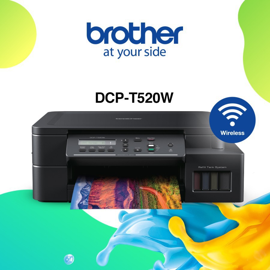 Máy in phun màu đa năng Brother DCP-T520W