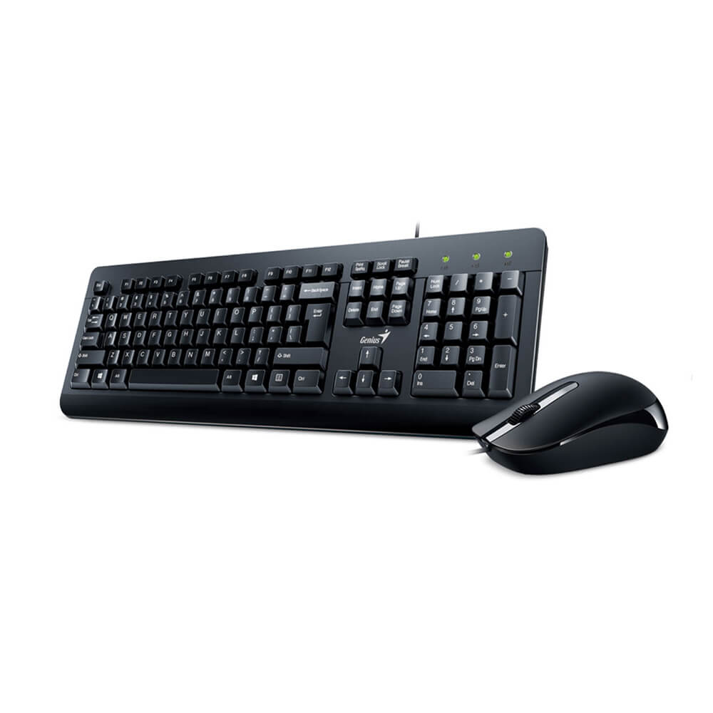 Bộ Bàn Phím và Chuột Có Dây Genius KM-1600