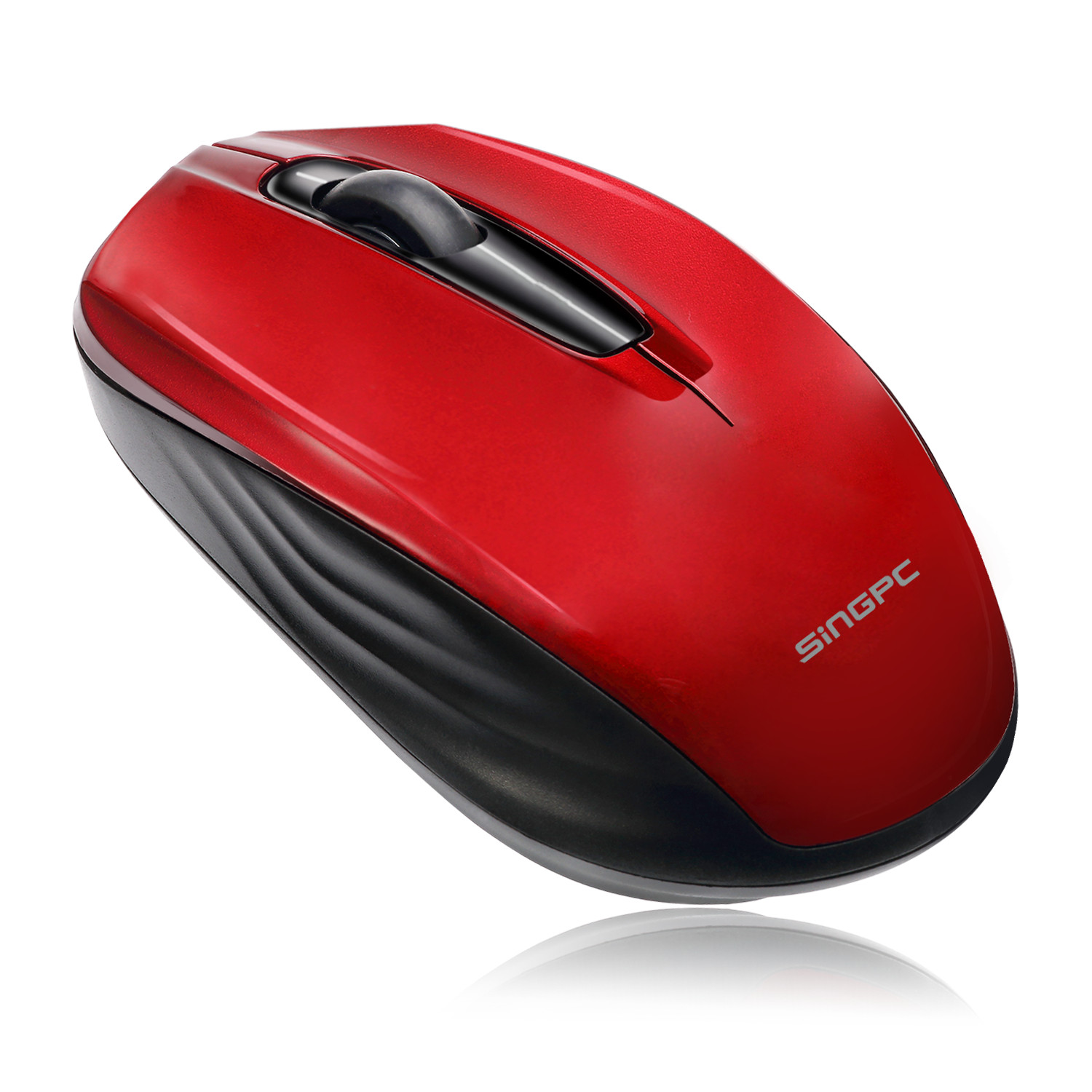 Chuột không dây SingPC MS-50 (Màu Đỏ)0
